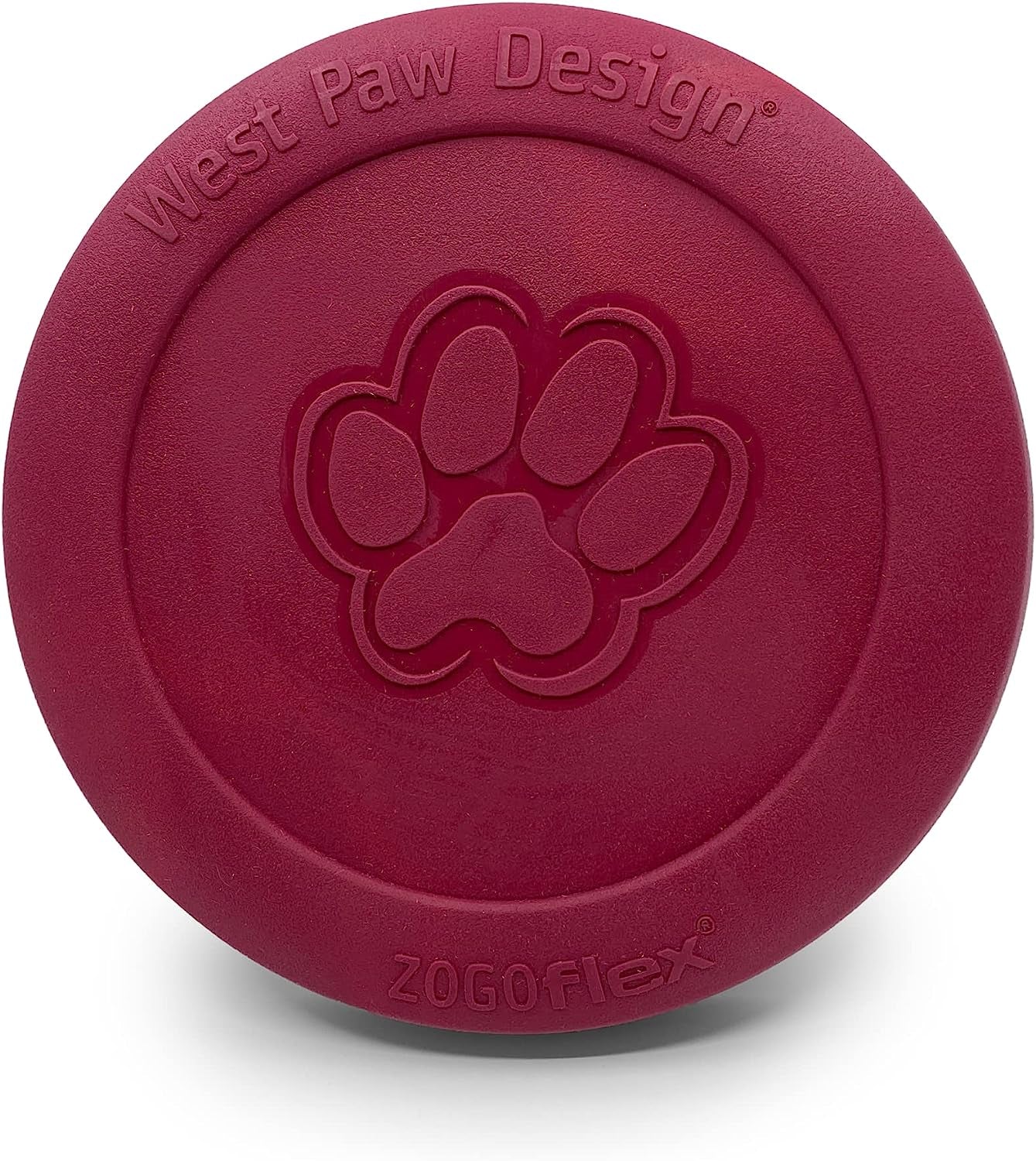 Zogoflex Zisc Dog Flying Disc, High Flying Aerodynamic Disc for Dogs Puppy – Lightweight, Floatable Disc for Fetch, Tug of War, Catch, Play – Doubles as Food/Water Bowl, Large 8.5", Tangerine