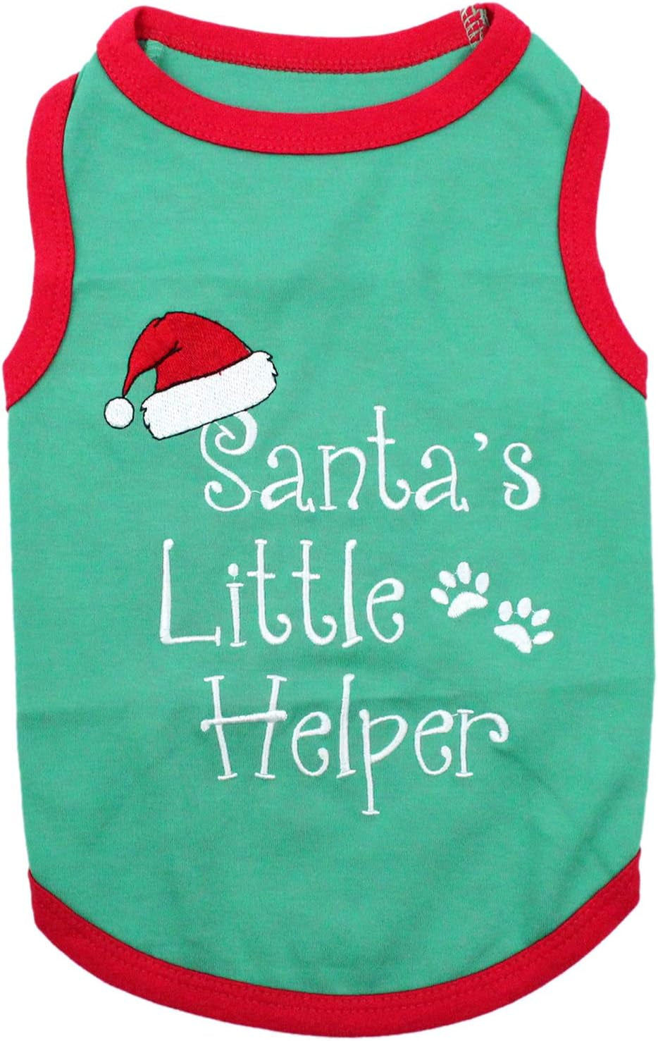 Funny Christmas Holiday Dog Cat Pet Shirts Tee Tanks - Naughty or Nice, Santa Outfit, Elf Size, Santa'S Helper, Sorry Santa I Ate Your Cookies (Sorry Santa I Ate Your Cookies, M)