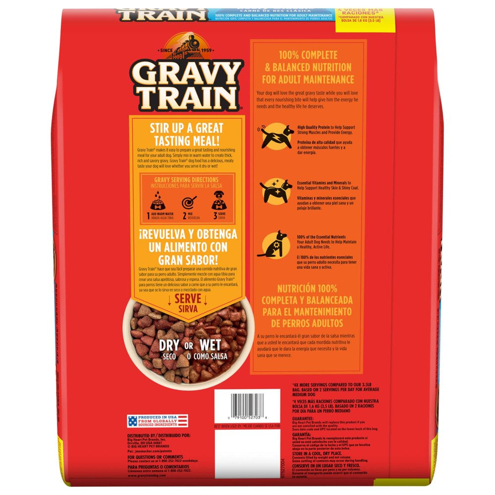 Beefy Classic Dry Dog Food, 14 Lb. Bag