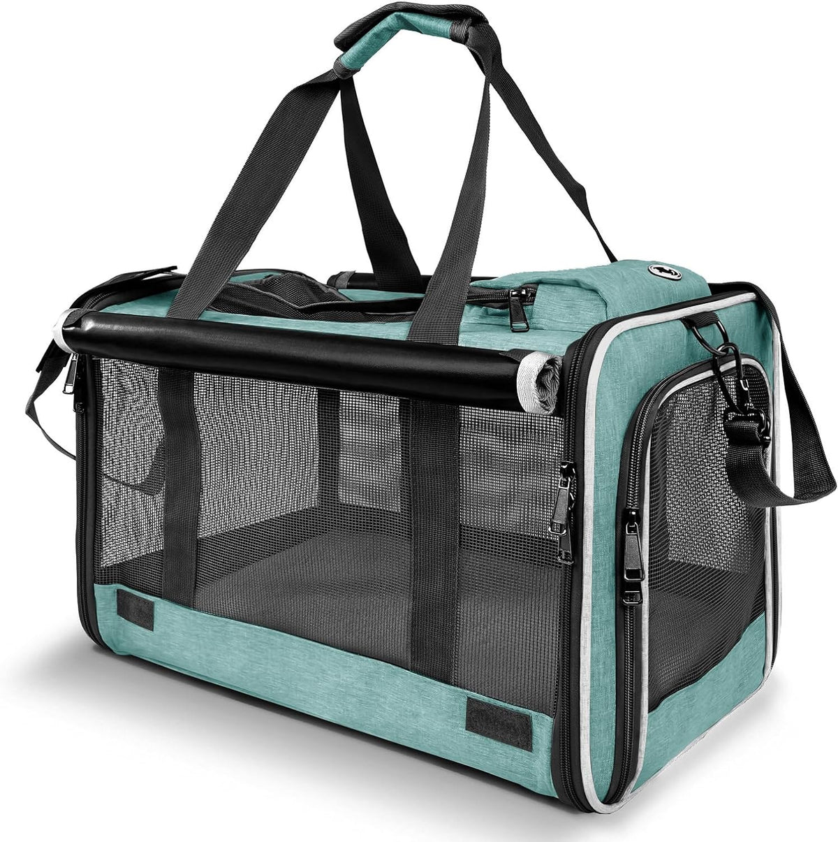 Pet Carrier for Large and Medium Cats, Soft-Sided Pet Carrier for Big Medium Cats and Puppy Dog Carriers Cat Carriers, Pet Privacy Protection Travel Carrier