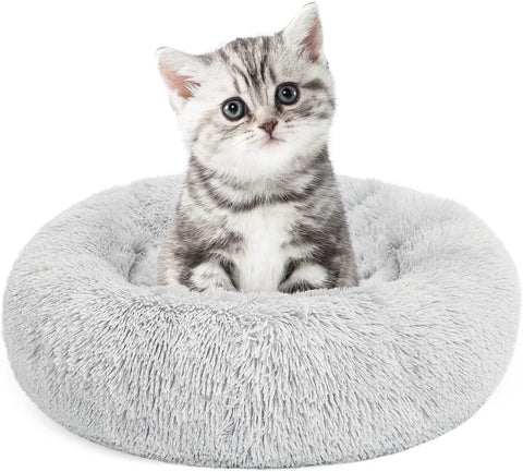 Orthopedic Dog Bed Comfortable Donut Cuddler round Dog Bed Ultra Soft Washable Dog and Cat Cushion Bed (Style 6)