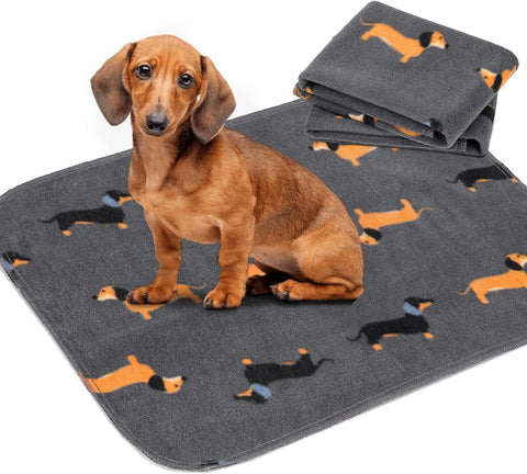 Washable Pee Pads for Dogs 65"X45"/72"X72" Extra Large Reusable Pee Pads Waterproof Pet Mat, Dog Playpen Mats for Puppy Training Whelping Playpen Pads