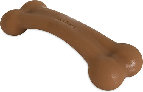 Dinosaur Barkbone - Nylon Dog Bone for Aggressive Chewers - Bacon Flavor - 8.5"