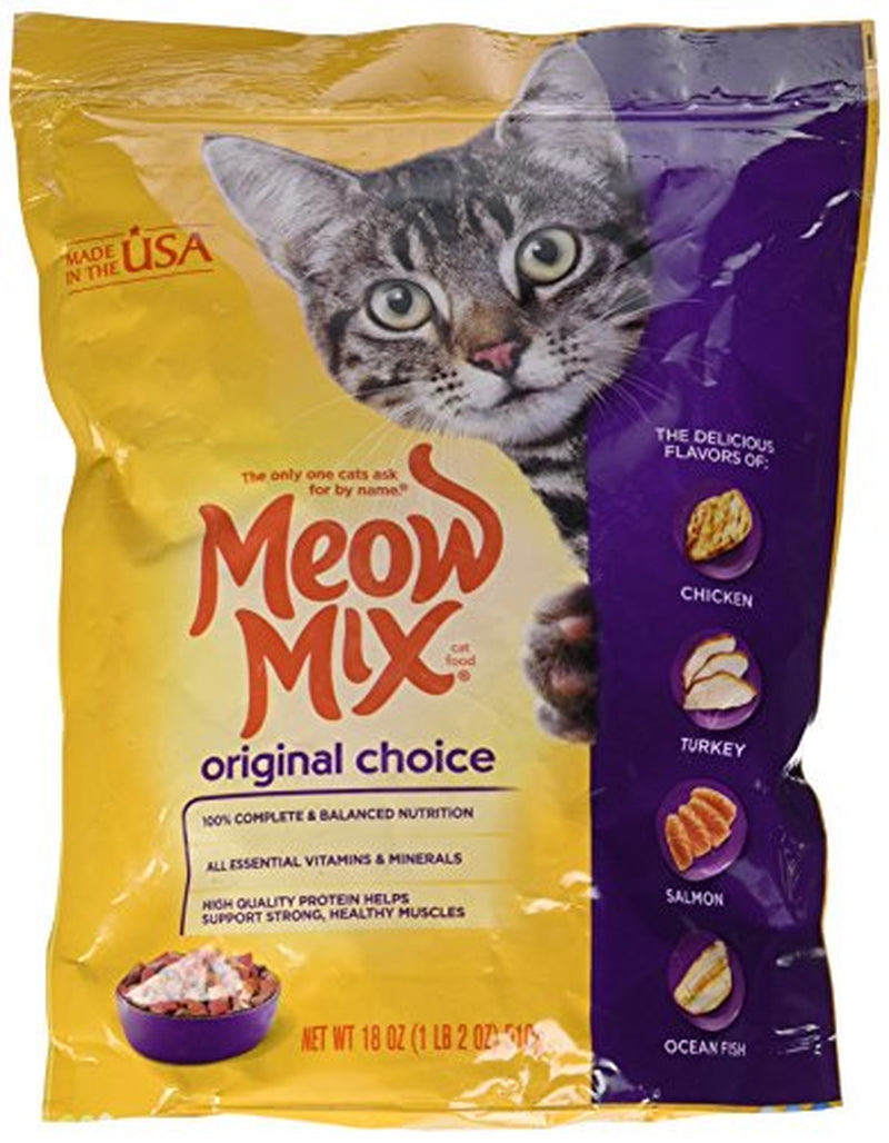 Cat Food Original Choice Dry Cat Food, 18 Oz