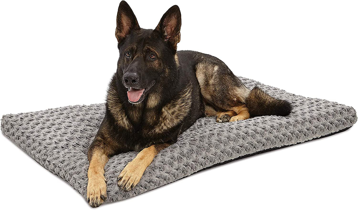 Deluxe Dog Beds | Super Plush Dog & Cat Beds Ideal for Dog Crates | Machine Wash & Dryer Friendly, 1-Year Warranty, Mocha, 18 In