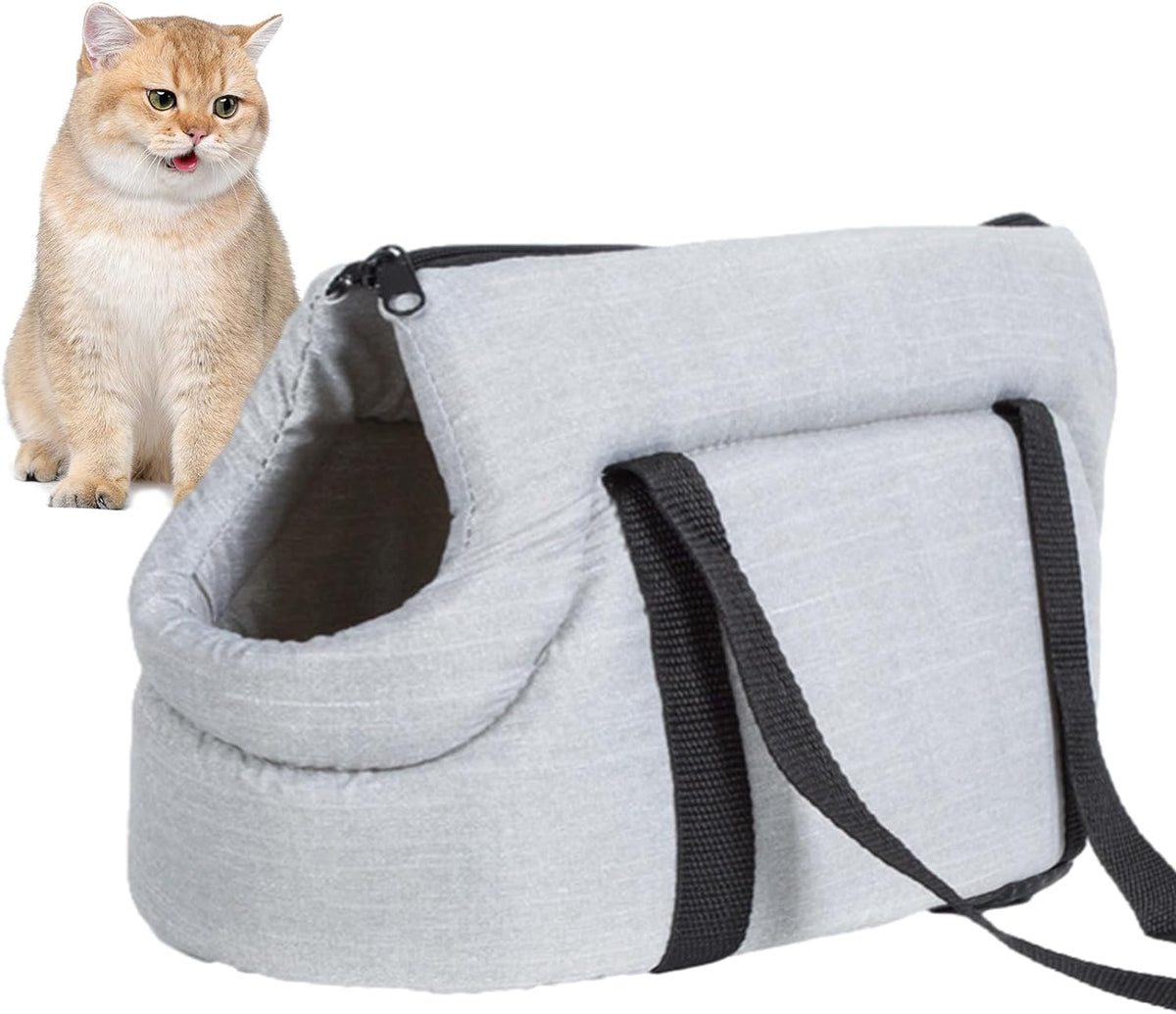 Oxford Cloth Pet Travel Carrier,Small Dog Bag Pet Carry Bag, Portable Handheld Dog Travel Bag,Pet Carrier Shoulder Bag,Waterproof Small Dog Tote Bag,Breathable Shoulder Bag for Small Dogs,Kitten Rabb