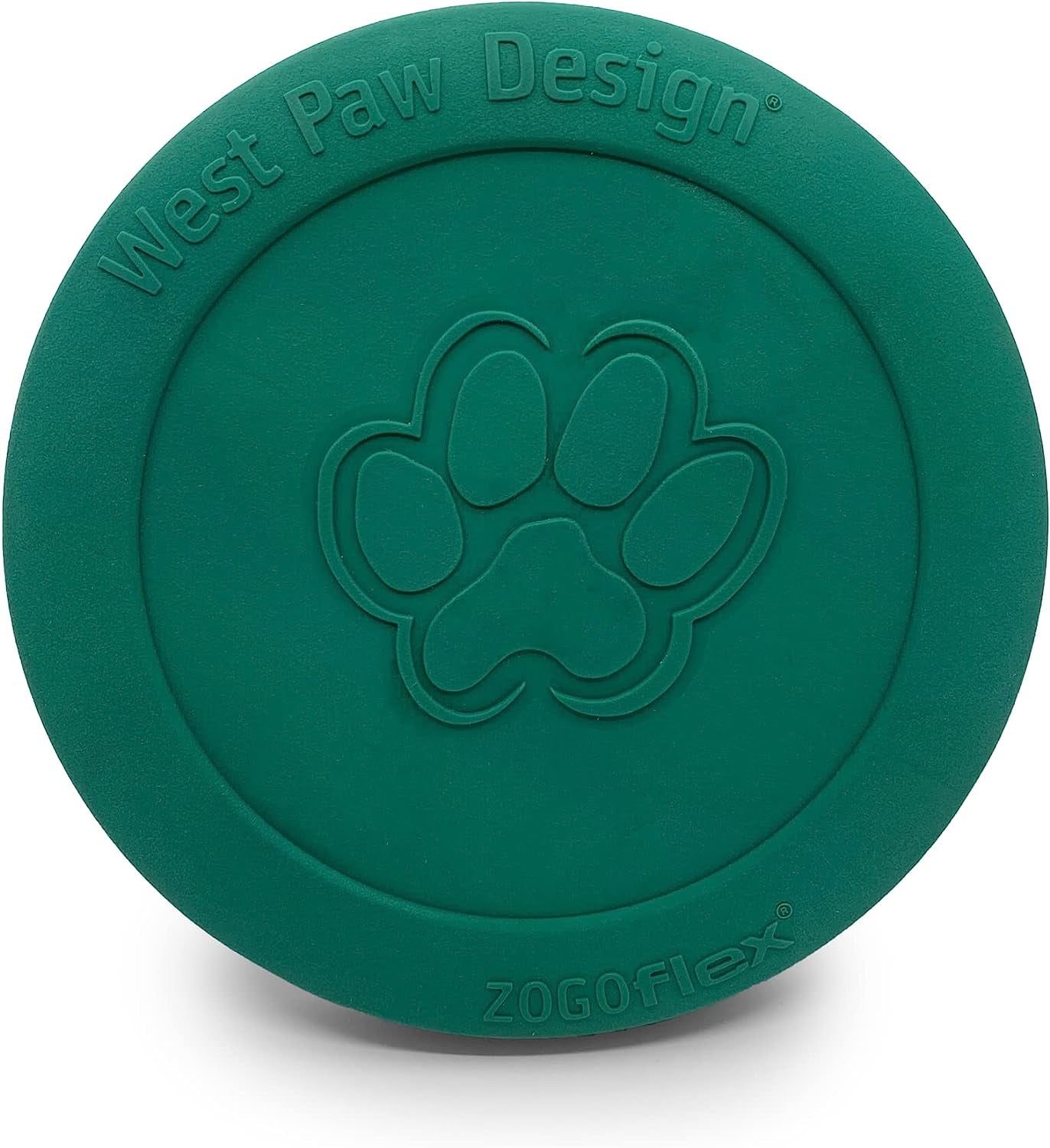 Zogoflex Zisc Dog Flying Disc, High Flying Aerodynamic Disc for Dogs Puppy – Lightweight, Floatable Disc for Fetch, Tug of War, Catch, Play – Doubles as Food/Water Bowl, Large 8.5", Tangerine