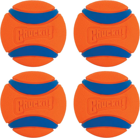 Ultra Ball Dog Toy, Medium (2.5 Inch Diameter) Pack of 2, for Breeds 20-60 Lbs