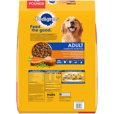 Complete Nutrition Roasted Chicken, Rice & Vegetable Dry Dog Food for Adult Dog, 18 Lb. Bag