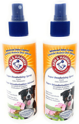 for Pets Super Deodorizing Spray for Dogs | Best Odor Eliminating Spray for All Dogs & Puppies | Fresh Kiwi Blossom Scent That Smells Great, 8 Ounces