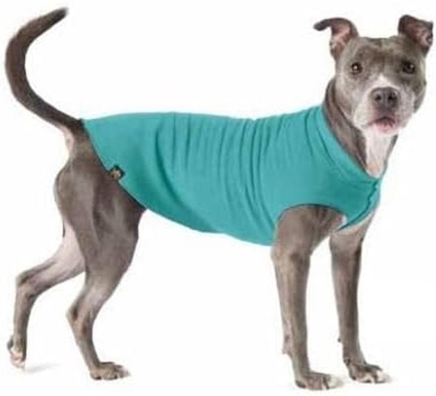 Stretch Fleece Dog Coat – Soft, Warm Dog Clothes, Stretchy Pet Sweater – Machine Washable, Eco Friendly – All Season – Sizes 2-33, Black, Size 12