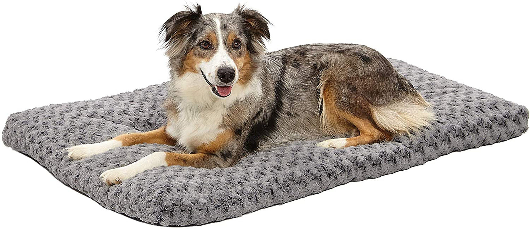 Deluxe Dog Beds | Super Plush Dog & Cat Beds Ideal for Dog Crates | Machine Wash & Dryer Friendly, 1-Year Warranty, Mocha, 18 In