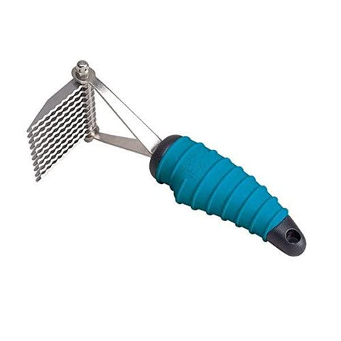 Ergonomic Dog Grooming Tools - Dematting Combs Rakes and Splitters for Dogs(10 Blade Rake)