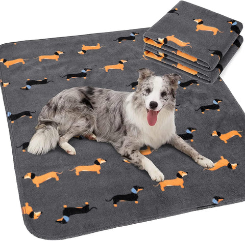 Washable Pee Pads for Dogs 65"X45"/72"X72" Extra Large Reusable Pee Pads Waterproof Pet Mat, Dog Playpen Mats for Puppy Training Whelping Playpen Pads