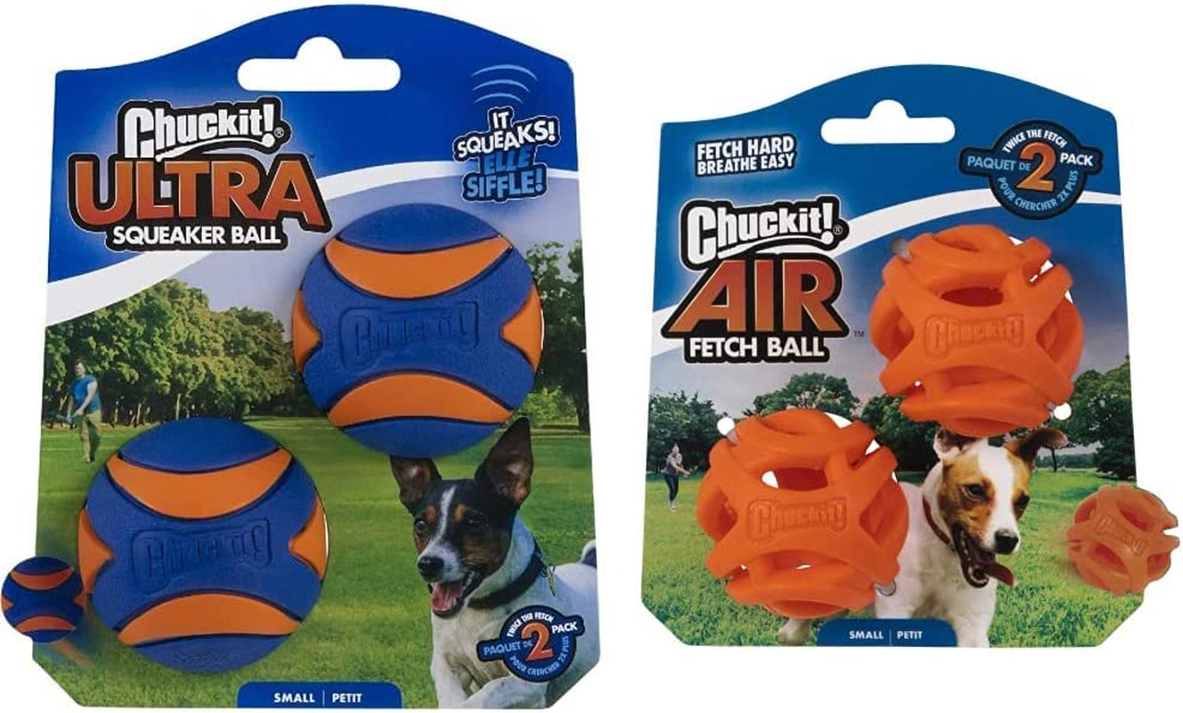 Ultra Ball Dog Toy, Medium (2.5 Inch Diameter) Pack of 2, for Breeds 20-60 Lbs