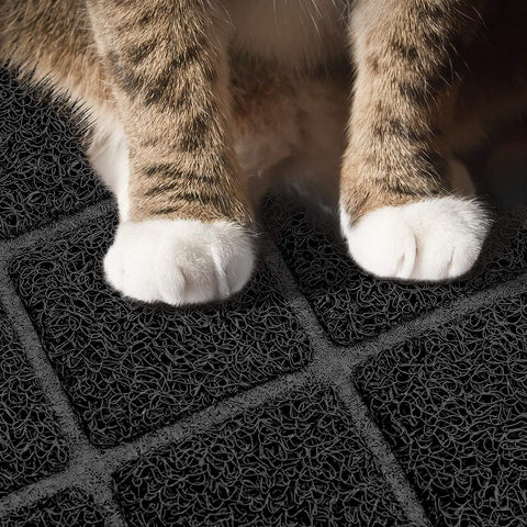 Premium Cat Litter Mat, 47" Long X 35" Wide, Extra Large Size, Waterproof and Non-Slip Design, Gentle on Paws, Easy to Clean