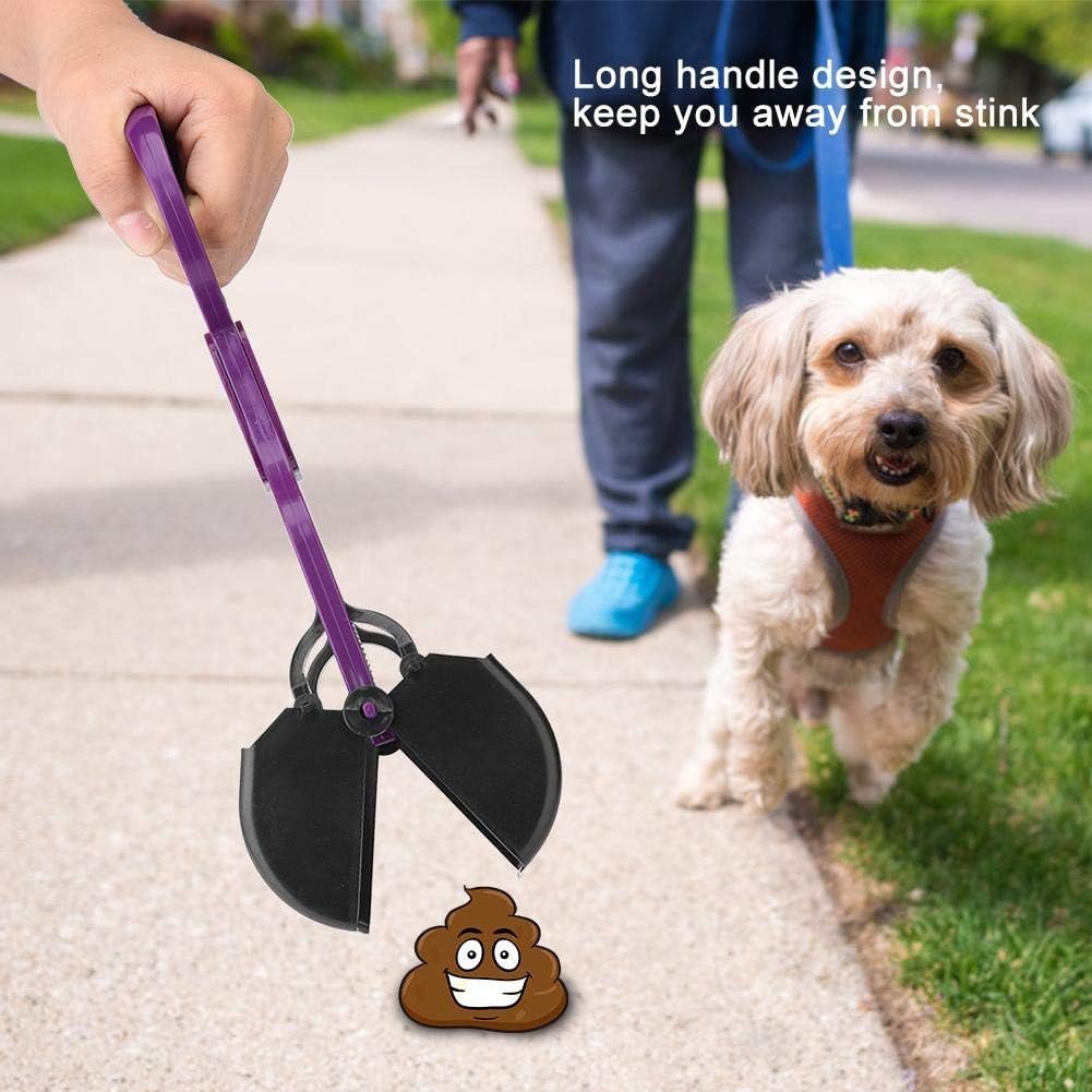 Dog Poop Scooper – 28cm Portable Pet Waste Picker with Long Handle, Easy Cleanup for Dogs & Cats - Image 2