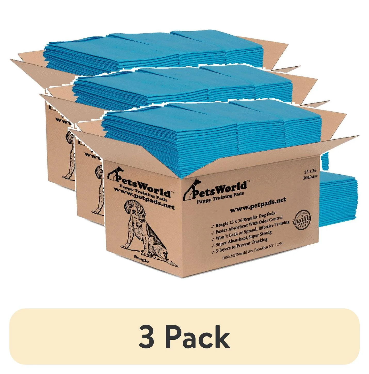 Economy Value Puppy Training & Potty Pads (23X36 Inch) 300 Count - Image 8