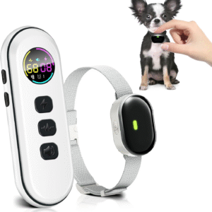 Ultra-Small Dog Shock Collar Ultra-Light & Thin Dog Training Collar with 1300Ft Remote