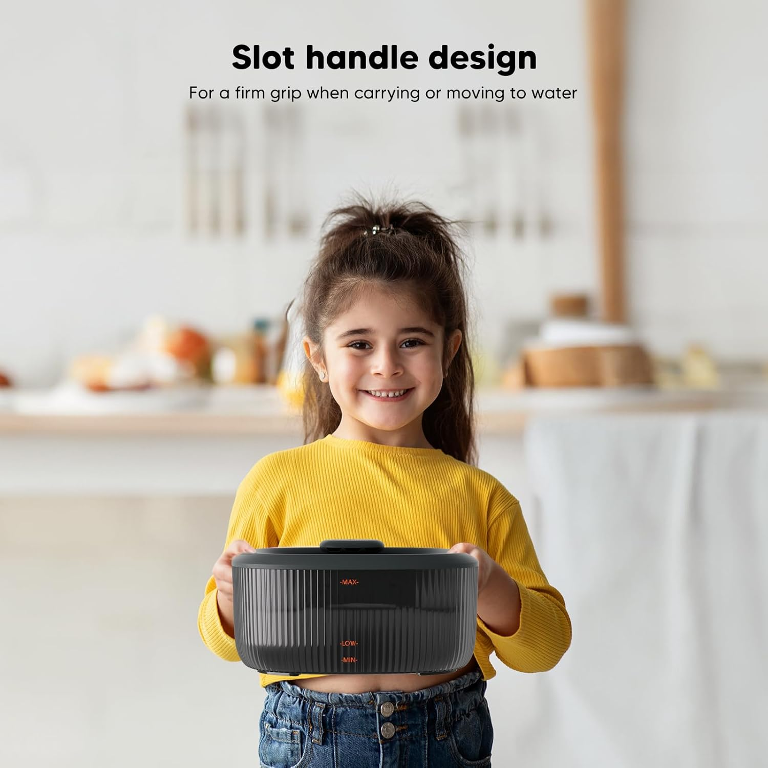 Dog Water Fountain for Large Dogs 6L/205Oz/1.7Gal Automatic Dog and Cat Water Fountain Pet Water Dispenser with 2 Filters - Image 5