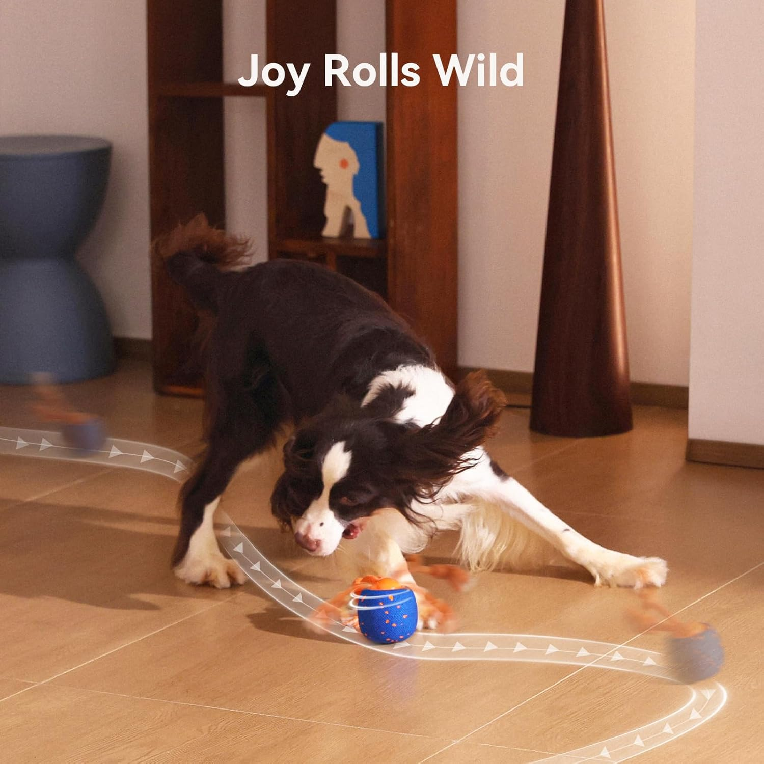 Smart Interactive Dog Toy, Wicked Ball Rolly, Automatic Moving, Bouncing, Rotating - Image 8