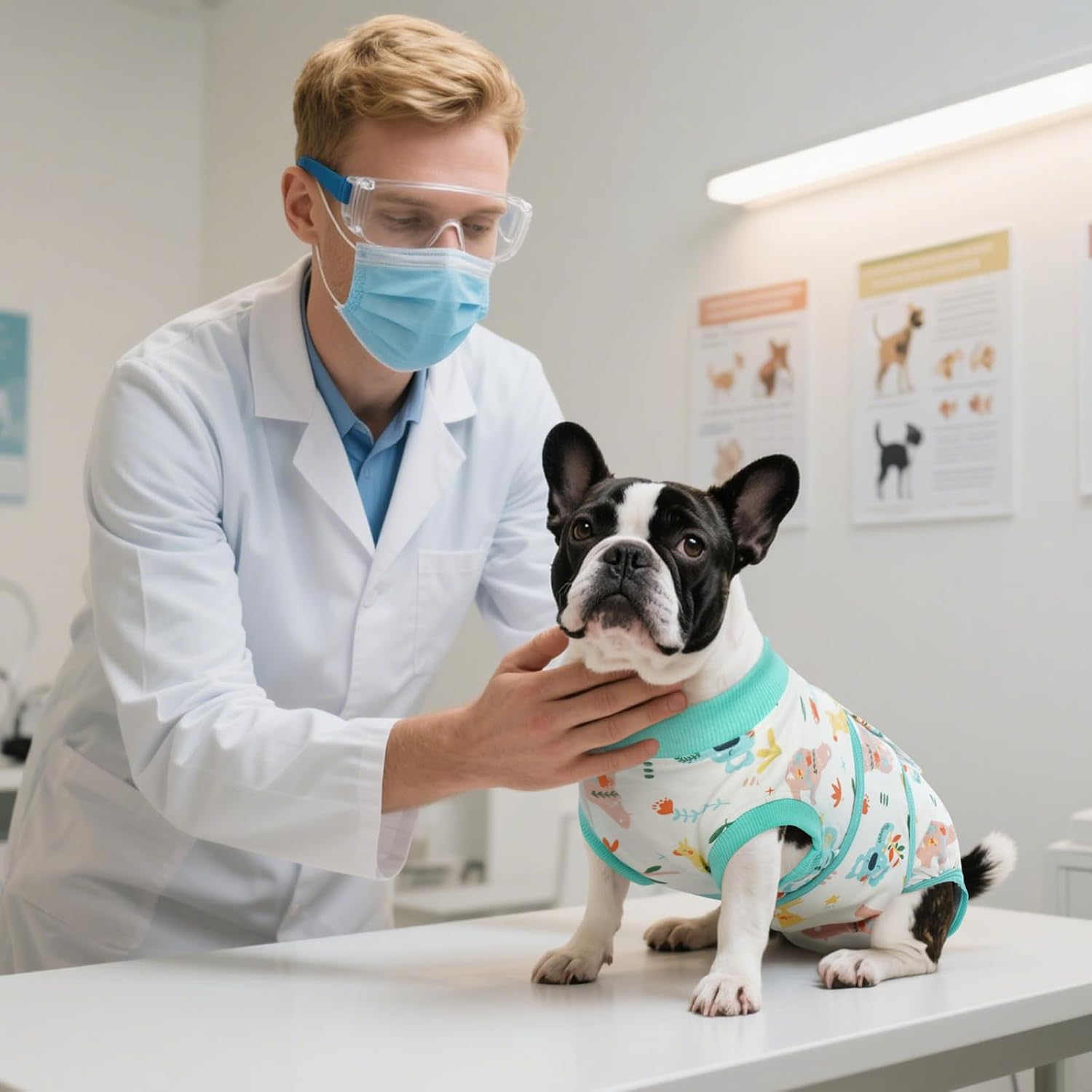 Recovery Suit for Dogs Cats after Surgery Professional Pet Recovery Shirt Dog - Image 6