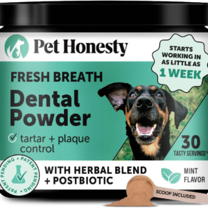 Dog Breath Freshener Dental Powder for Teeth Cleaning Plaque Off, Dental Care for Dogs