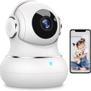 Security Camera Indoor 2K 360 Pan/Tilt Cameras for Home Security with Motion
