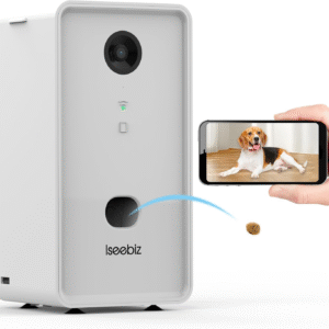 Pet Camera Treat Dispenser, 2.4G & 5G Wifi Dog Camera with 2 Way Audio Talk