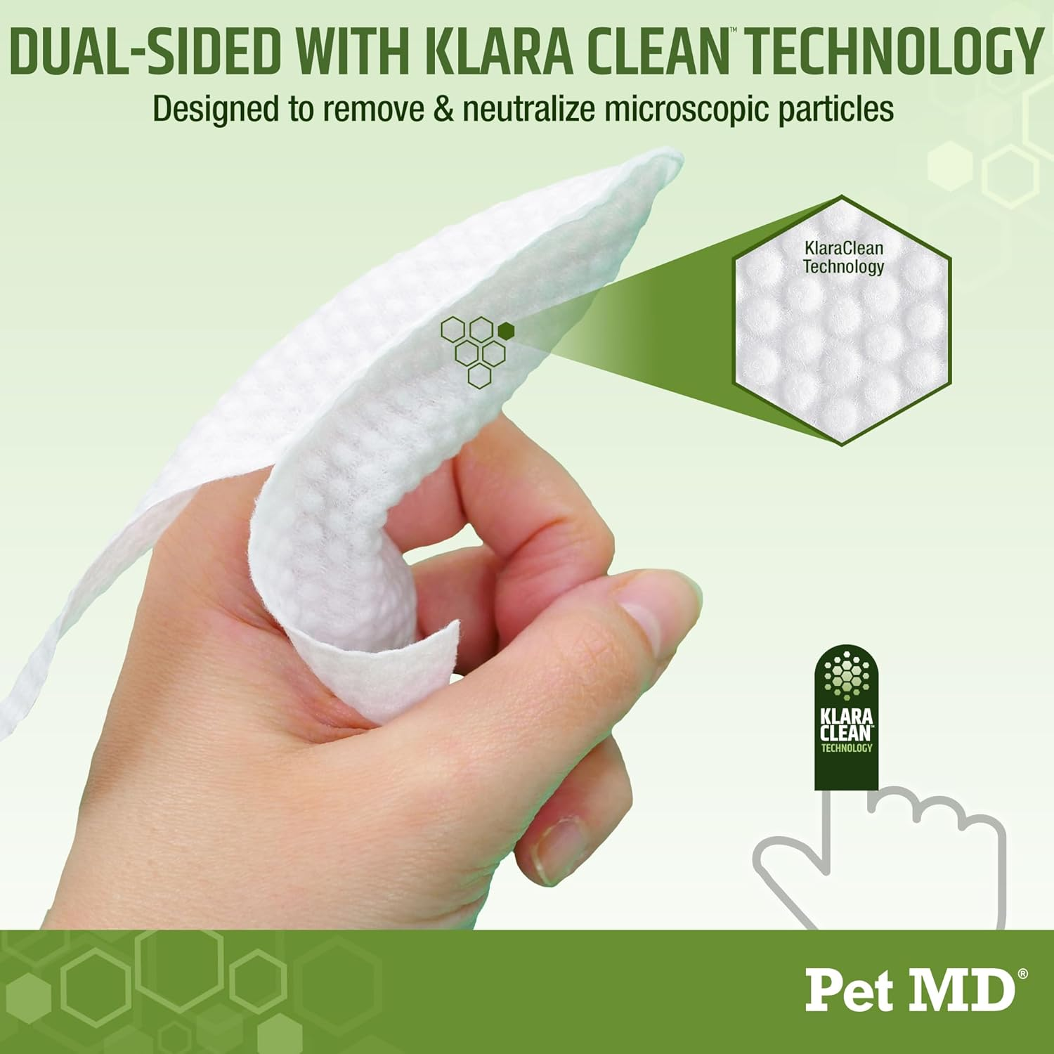 Dog Ear Cleaning Finger Wipes with Aloe Vera & Eucalyptus Oil Veterinarian Formulated - Image 5