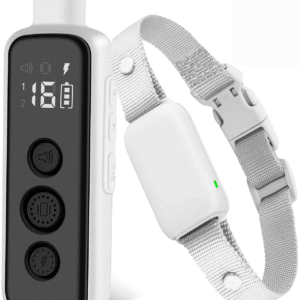 Shock Collar for Dogs Waterproof Rechargeable Dog Electric Training Collar with Remote