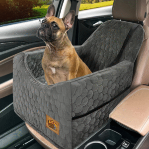 Dog Car Seat for Small/Medium Dogs, Memory Foam Dog Booster Travel Safety per Car Seat