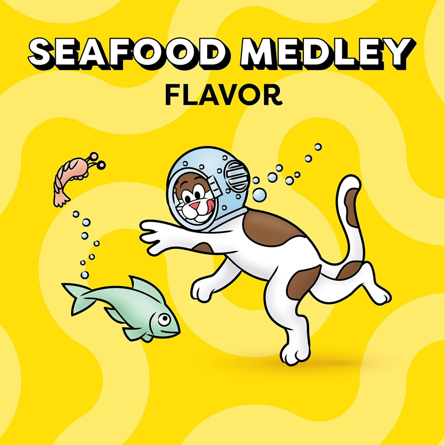 Classic Crunchy and Soft Cat Treats Seafood Medley Flavor 30 Oz. Tub - Image 4