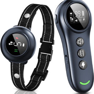 2In1 Dog Shock Collar & Dog Bark Collar Smart anti Barking Dog Training Collar