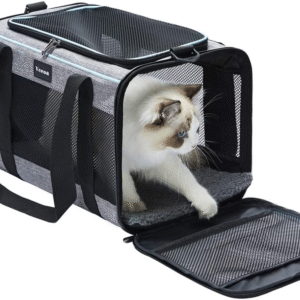 17.5X11X11 Inches Cat Dog Carrier for Pets up to 16 Lbs, Soft-Sided Cat Bag Animal Carriers