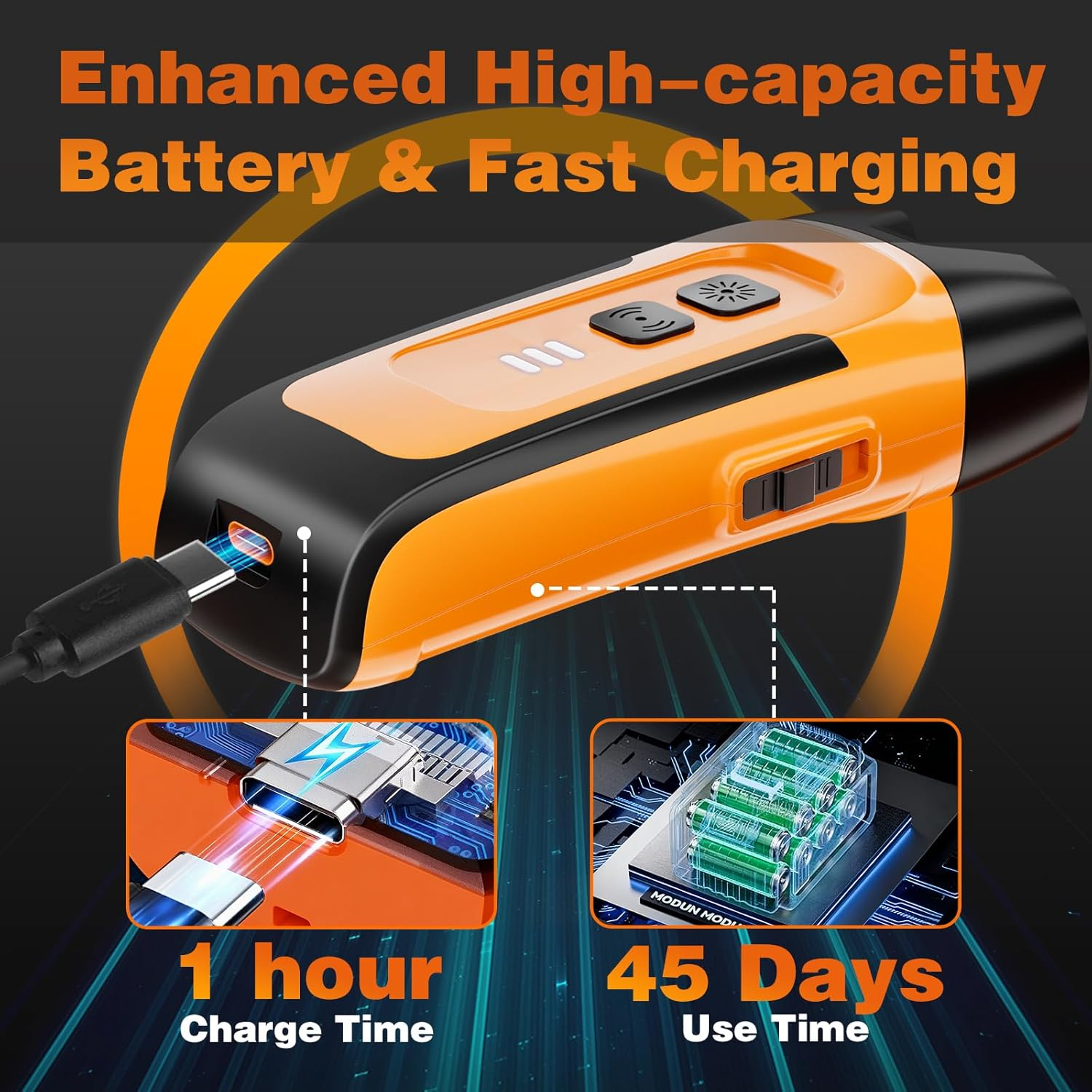 Ultrasonic Dog Bark Deterrent Devices, 50 FT Range anti Barking Device for Dogs - Image 7