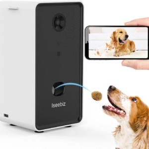 Pet Camera Treat Dispenser 2 Way Audio Talk Listen 5G Wifi, 1080P Night Vision