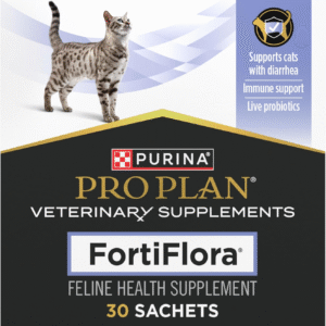 Purina Pro Plan Veterinary Supplements Fortiflora Cat Probiotic Supplement for Cats