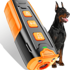 Dog Bark Deterrent Devices anti Barking Device for Dogs 3 Modes Ultrasonic Dog Training