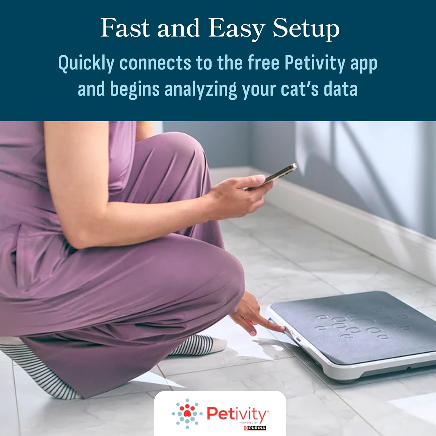 Purina Smart Litter Box Monitor Cat Weight Scale & Health Tracker Monitor Litter Habits - Image 6
