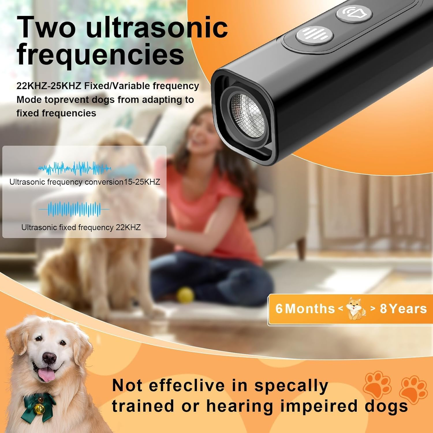Anti Barking Device for Dogs Bark Deterrent Devices for Stopping Bad Dog Behavior - Image 6
