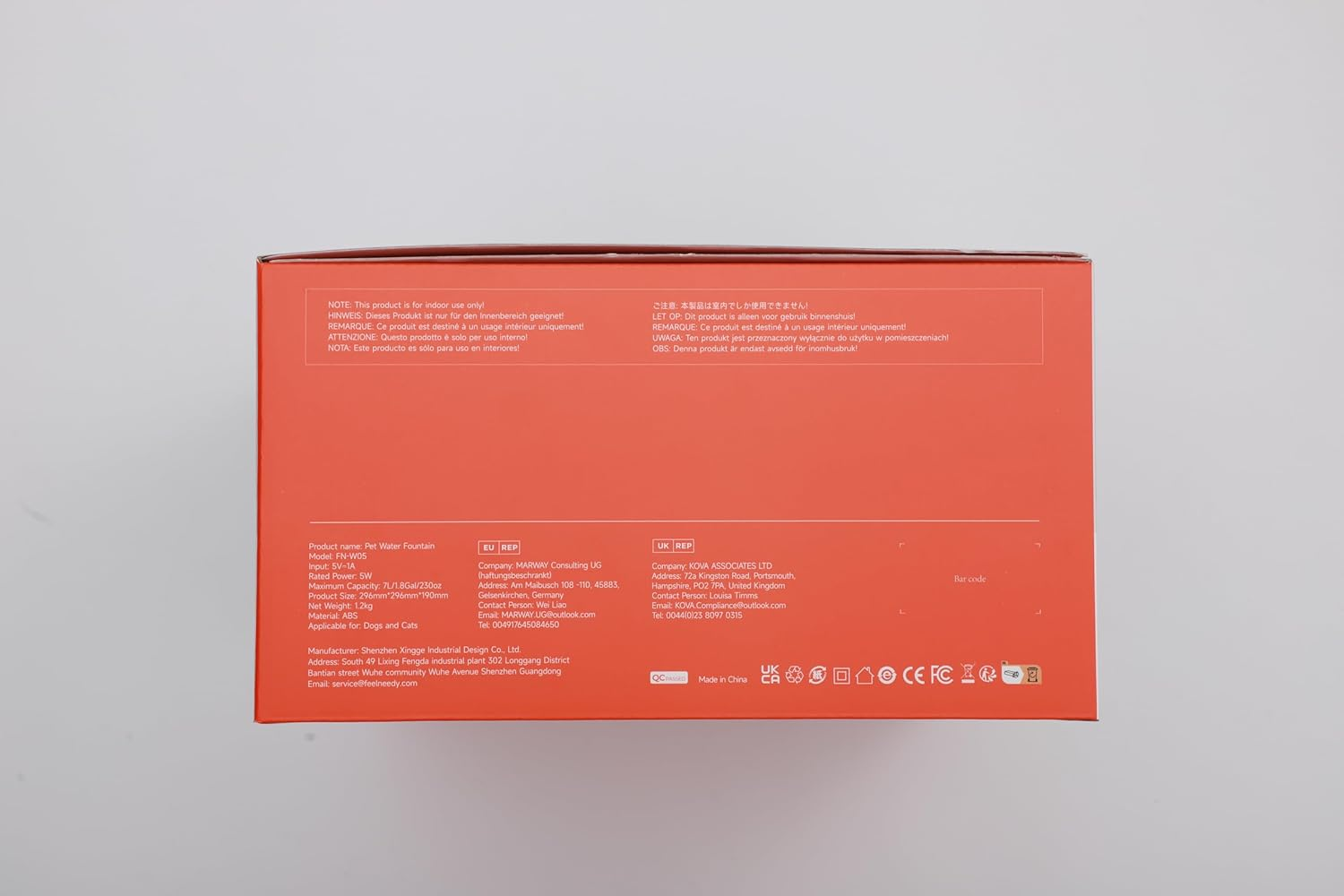 7L/1.8Gal Dog Water Fountain for Large Dog Water Bowl Dispenser Pet Water Fountain - Image 12