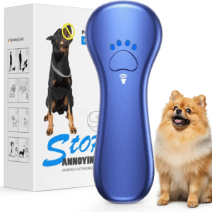 New anti Barking Dog Control Devices Rechargeable Ultrasonic Dog Bark Deterrent up to 16.4 Ft