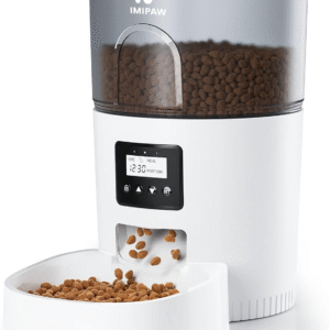 Automatic Cat Feeders 3L Timed Cat Dry Food Dispenser Dual Power Supply