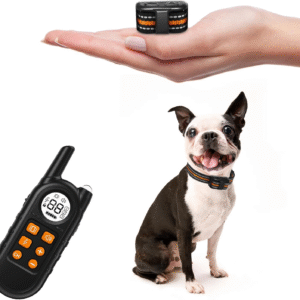 Tiniest Dog Shock Collar Lightest Dog Training Collar with Remote for Small Dogs 5-15Lbs