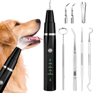 Plaque Remover for Teeth - Pet Ultrasonic Cleaner Teeth Cleaning Kit