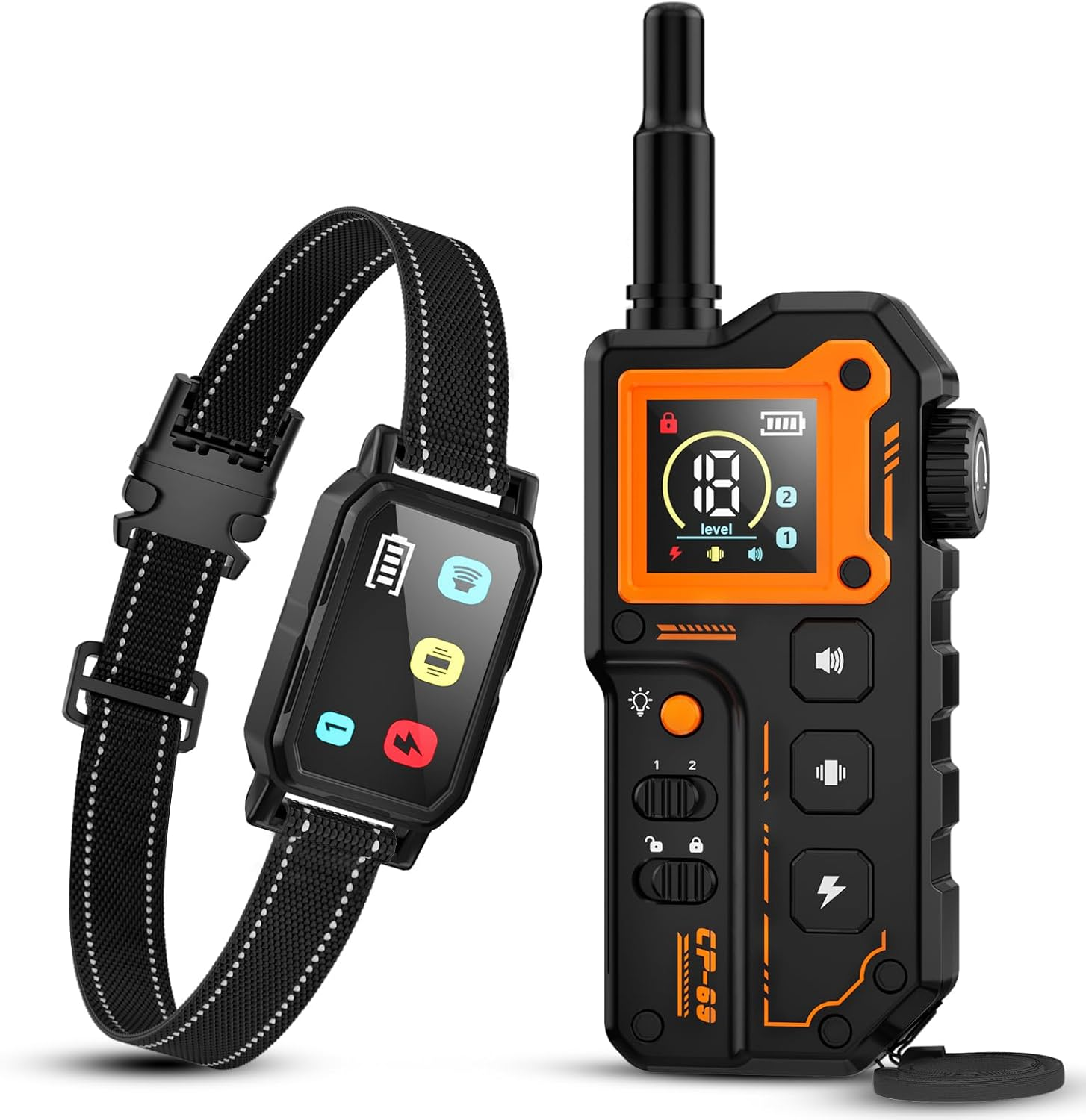 Dog Training Collar 3300FT Dog Training Collar with Remote IPX7 Waterproof Collar with Beep - Image 9