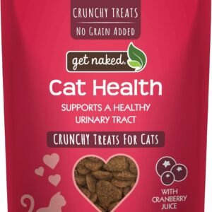 Urinary Health Crunchy Cat Treats – Cranberry Recipe to Support Urinary Tract Health, 2.5 oz Pouch