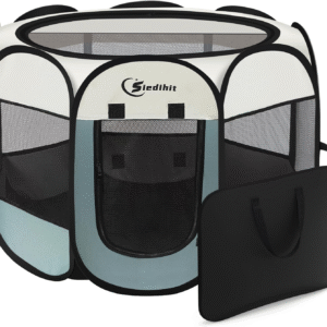 Dog Cat Playpen Puppy Pet Playpen Indoor for Small Dog Crate Tent Cage Outdoor