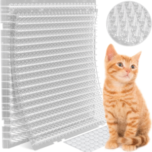 12 Pack Scat Mat for Cats 16X13 Inch Cat Spike Mat with 1 Inch Spike Is a Perfect Training Mat
